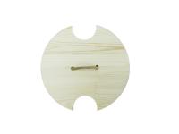 Крышка к запарнику 20л с пластик.вставкой, 20л КР-20 (липа) М от фабрики RUШER