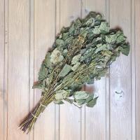 Веник березовый с донником (в упаковке) от фабрики RUШER
