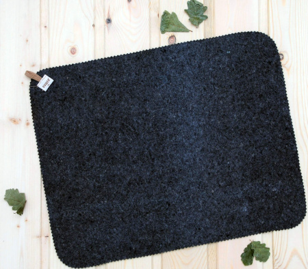 Коврик для бани Универсальный, войлок 100%, 48*38 см в 