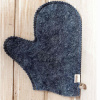 Рукавица для бани войлочная Банные традиции, полушерсть в 